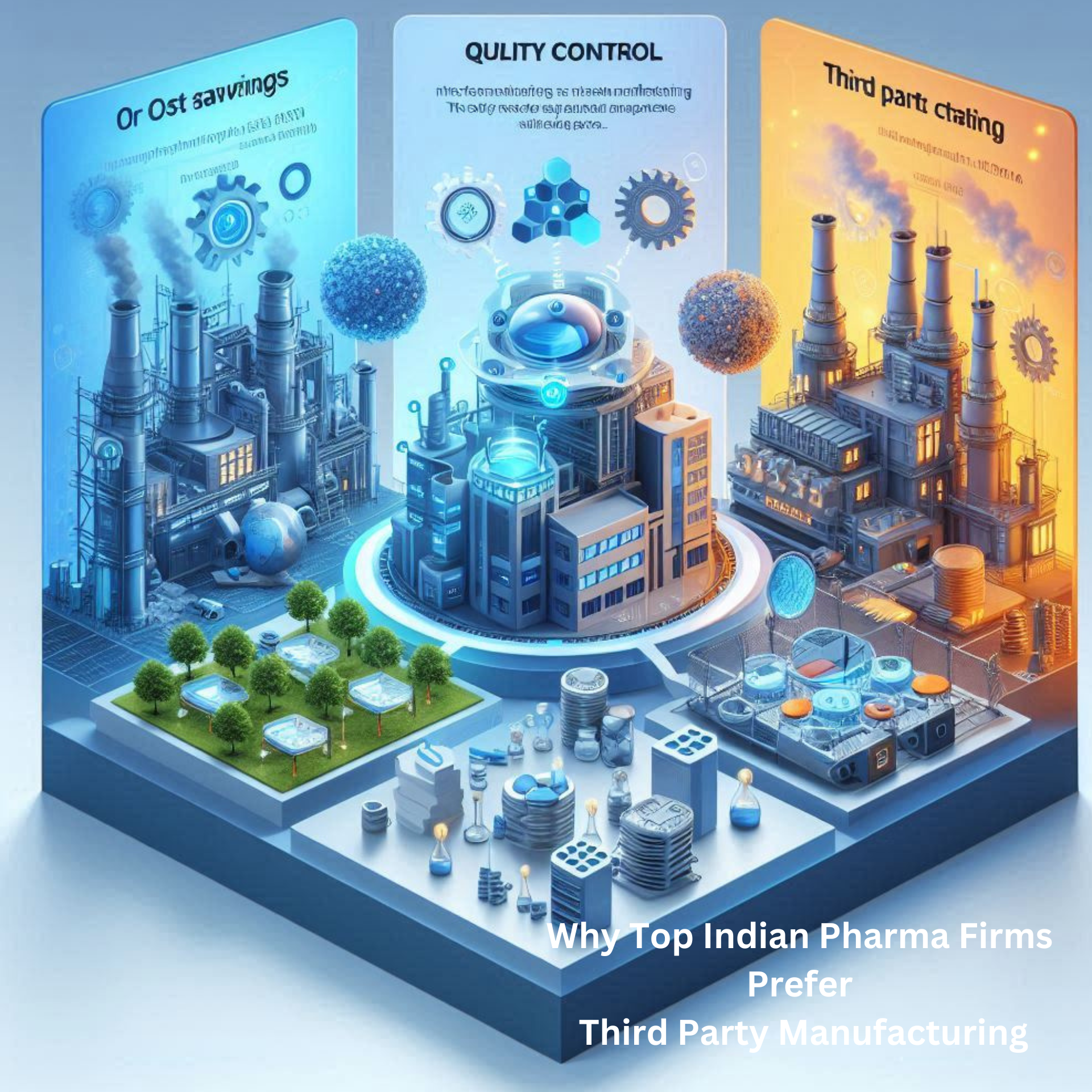 Indian Pharma Firms, Third Party Manufacturing