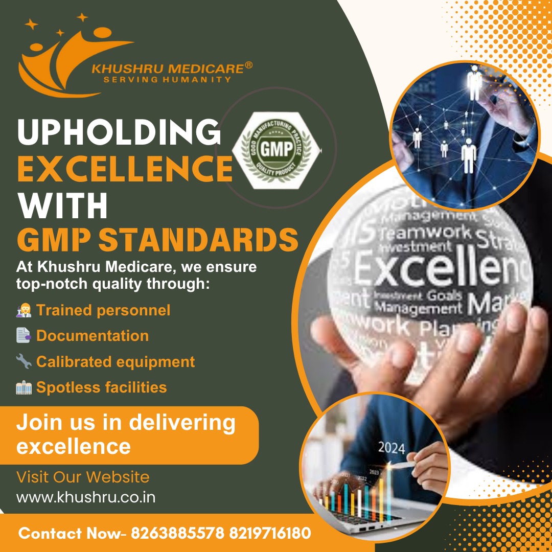 Upholding Excellence with WHO GMP Standardard